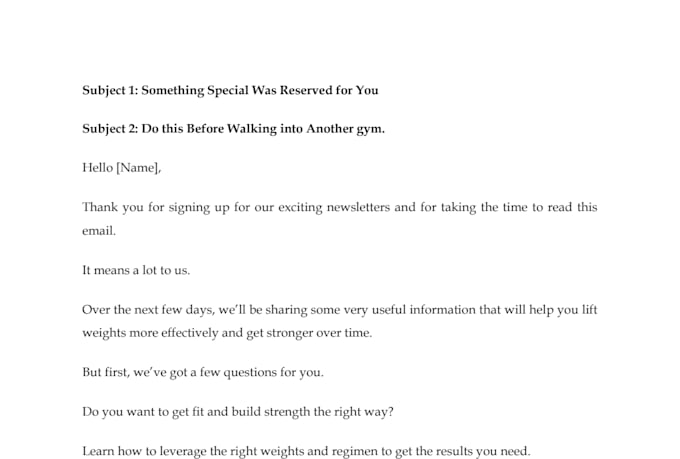 do sales email copywriting for your email marketing